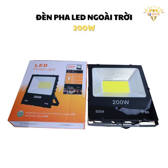 bao bì đèn pha led 200w
