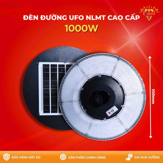 đèn đường ufo 1000w goppo