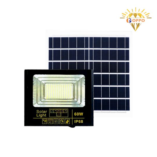 Đèn pha tấm pin năng lượng mặt trời