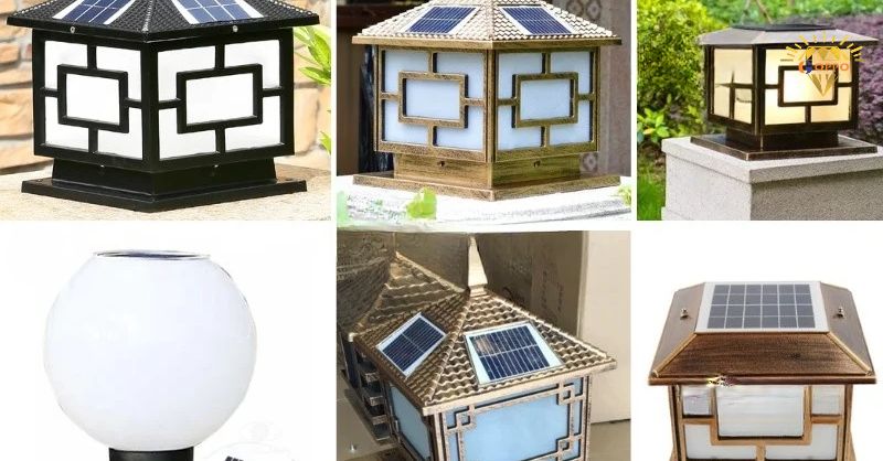 Đèn trụ cổng năng lượng mặt trời