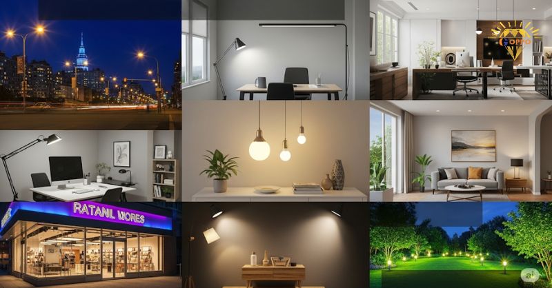 môi trường hoạt động của đèn led