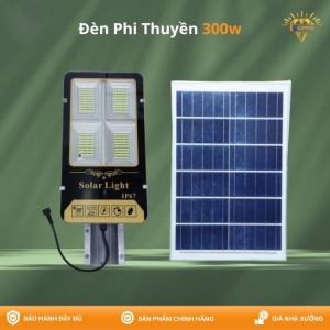 Đèn Bàn Chải Năng Lượng Mặt Trời 200w