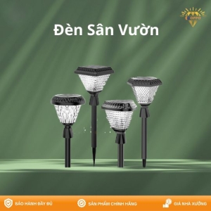 Đèn Năng Lượng Mặt Trời Sân Vườn