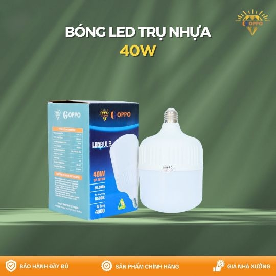 Đèn Bulb Led Dạng Bóng Nhựa 