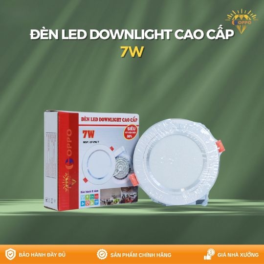 Đèn Âm Trần 7w Downlight