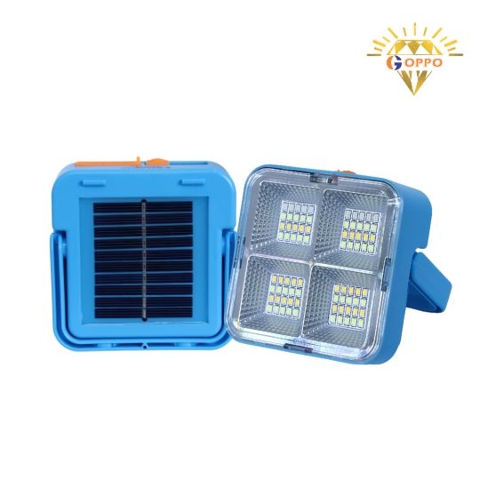 Đèn Năng Lượng Mặt Trời Mini 4 Khoang
