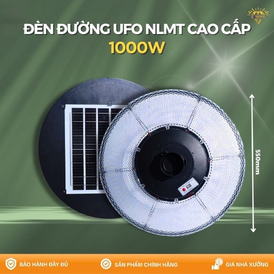 Đèn Năng Lượng Mặt Trời UFO 1000W