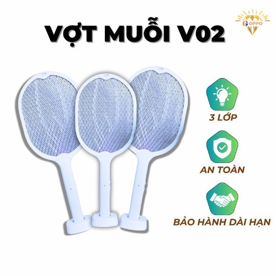 Vợt Muỗi V02 Goppo 