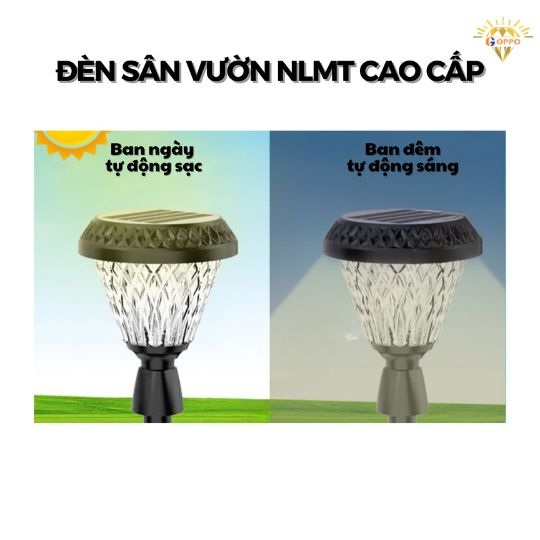 Đèn Năng Lượng Mặt Trời Sân Vườn