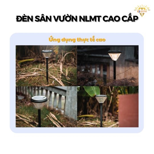 Đèn Năng Lượng Mặt Trời Sân Vườn
